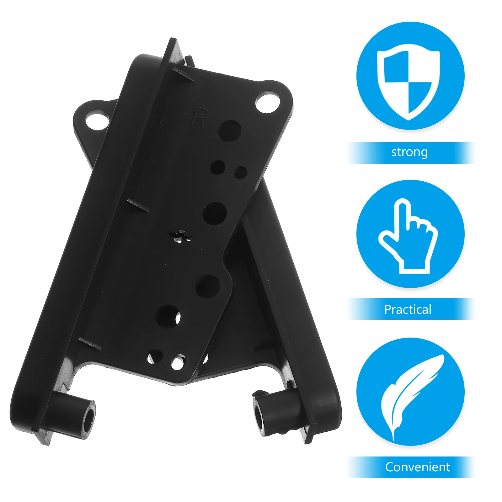 

2pcs Audio Bracket Double Din Dash Kit Car Stereo Side Trims Brackets Stereo Side Trims Brackets Mounting Bezel Accessories