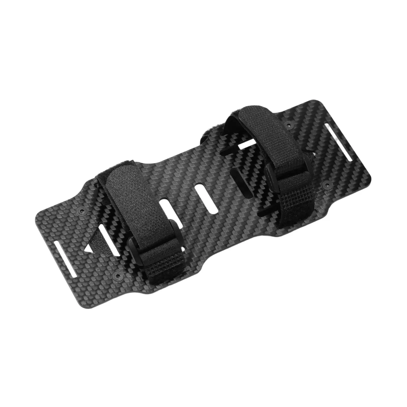 Chassis Battery Mounts Plate Bracket Carbon Fiber RC Crawler Car Holder for Leilalu JK07 MK07 Spare Parts Upgrade view 2