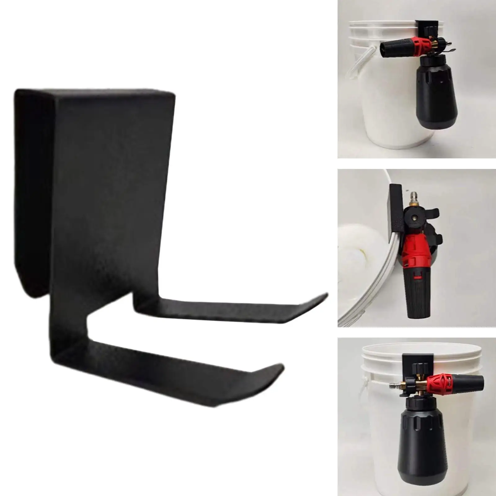 Spray Bottle Storage Hook Fits Buckets Display Hanger Easily Place Organizer