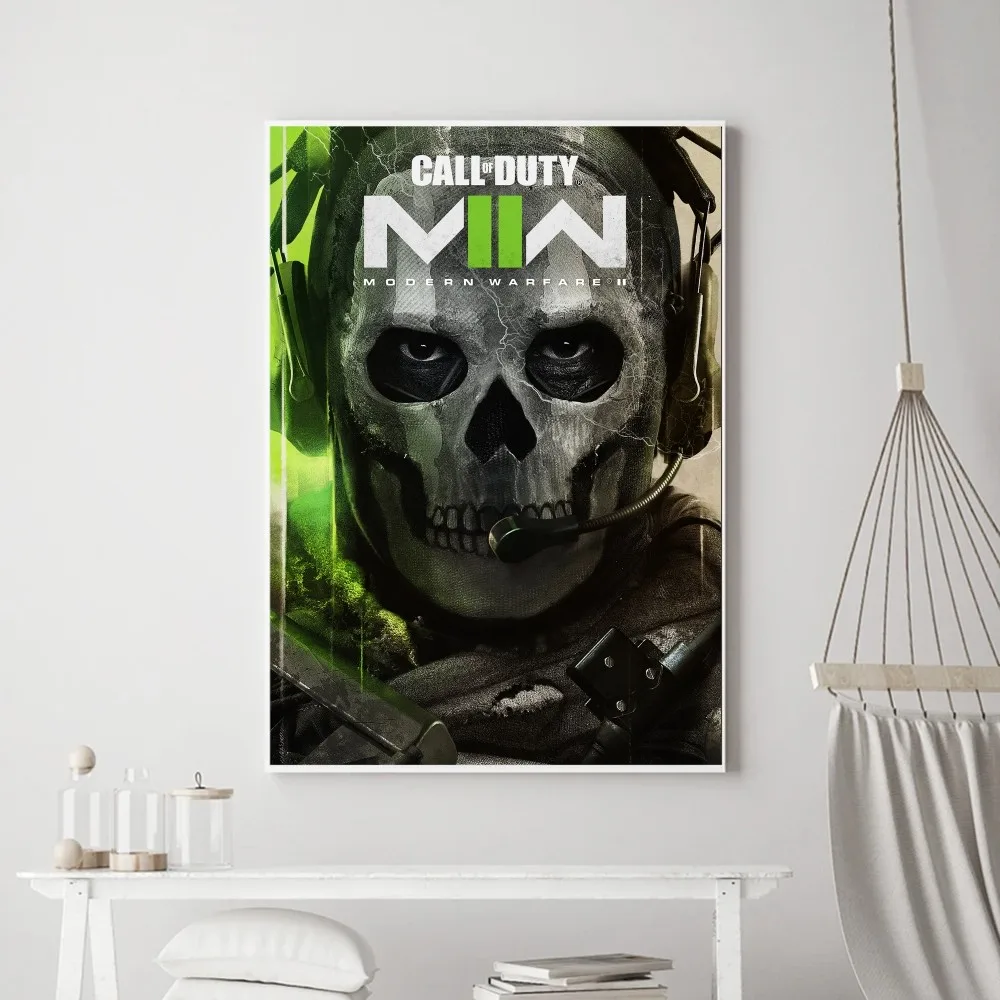 Classic Game C-Call of D-Duty Prints Poster Wall Painting Bedroom Living Room Wall Bar Restaurant Sticker Large