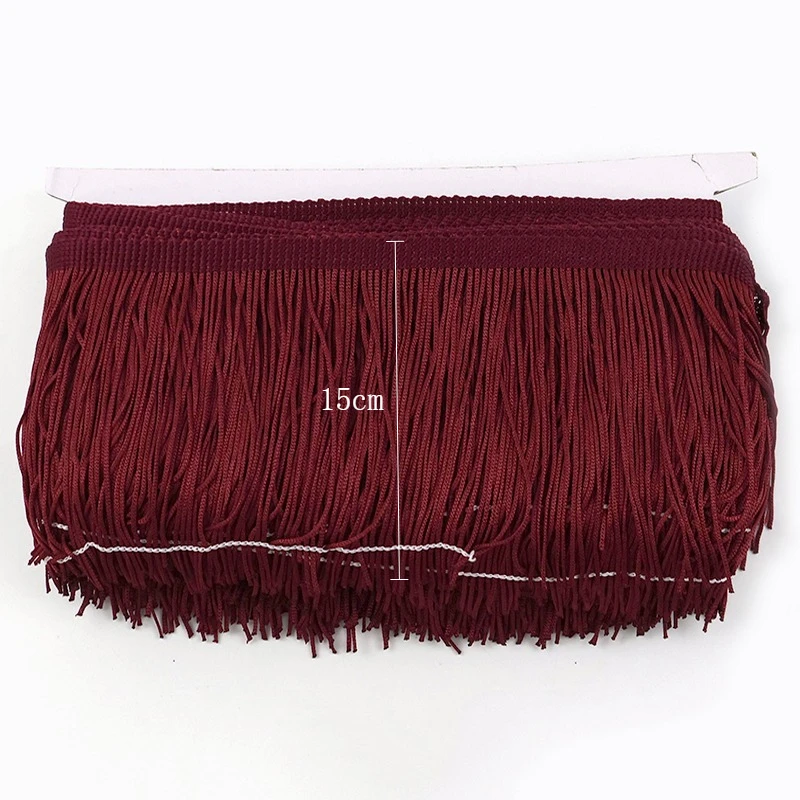 Red Tassel Fringes for Sewing Projects