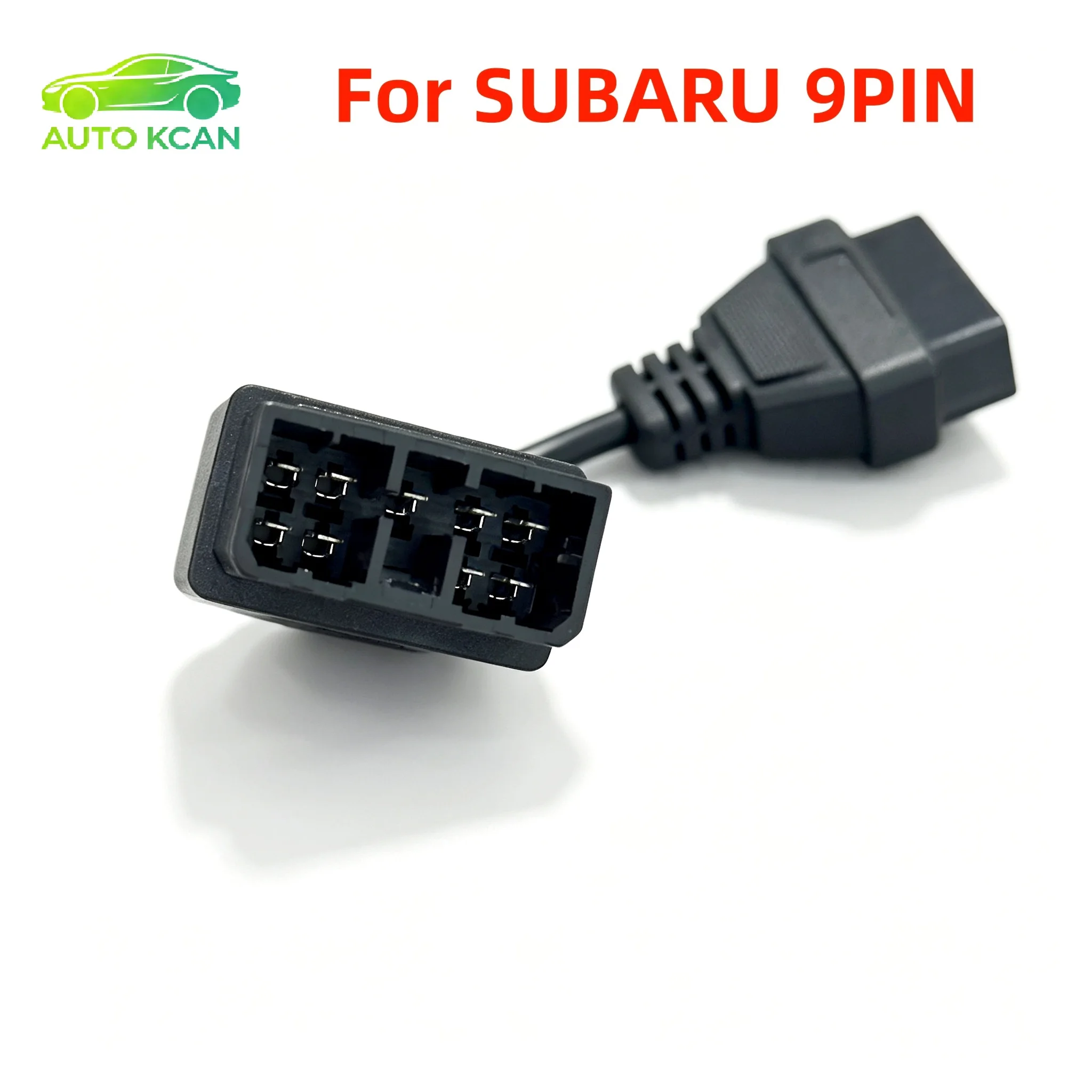 For Subaru 9pin OBD Adapter Connector OBD2 Diagnostic Cable for Subaru Impreza Forester Legacy 9Pin to 16Pin Cable
