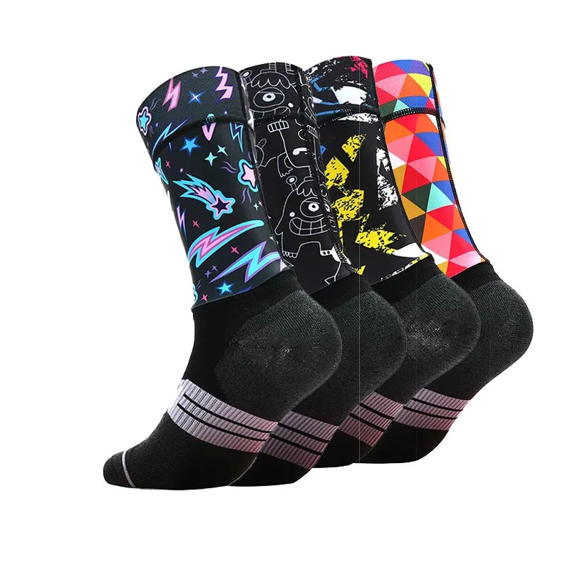 

Sports 2025 Socks Cycling Socks Men Women Bike socks Basketball Socks Racing Socks Street Fashion Roller Skating Hip-hop Socks