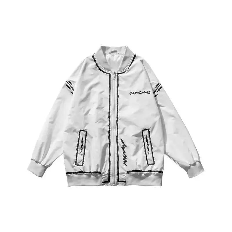 

Loose Men's Baseball Jaet Street Sle Autumn Winter plus Size 250 Pou fiti Ins Trendy American Hip Hop Coat