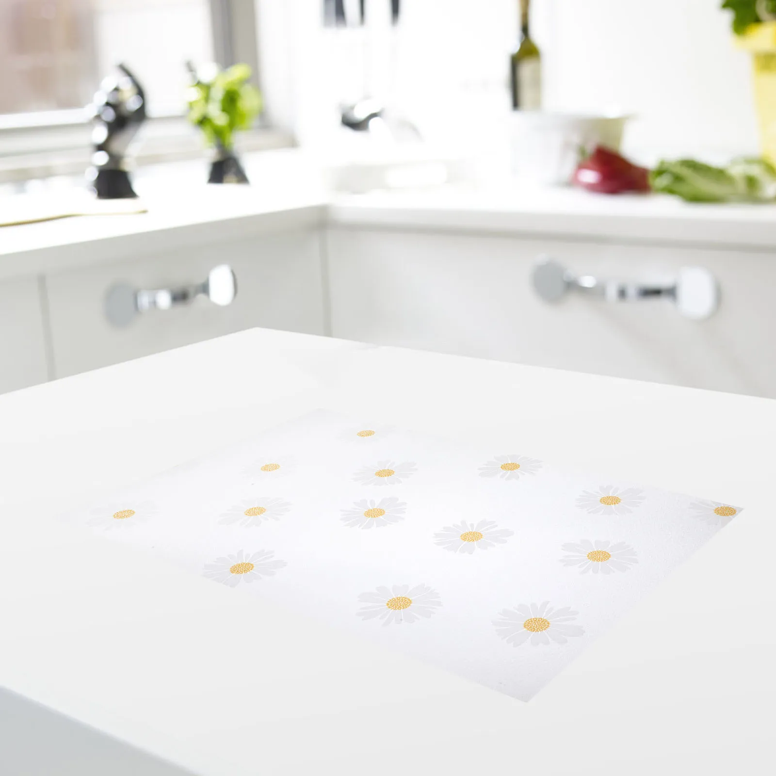 

4pcs Anti-slip Protective Pad 45x29cm EVA Kitchen Fridge Shelf Liners Non-slip Oil-proof Cuttable Cupboard Mats Storage Home