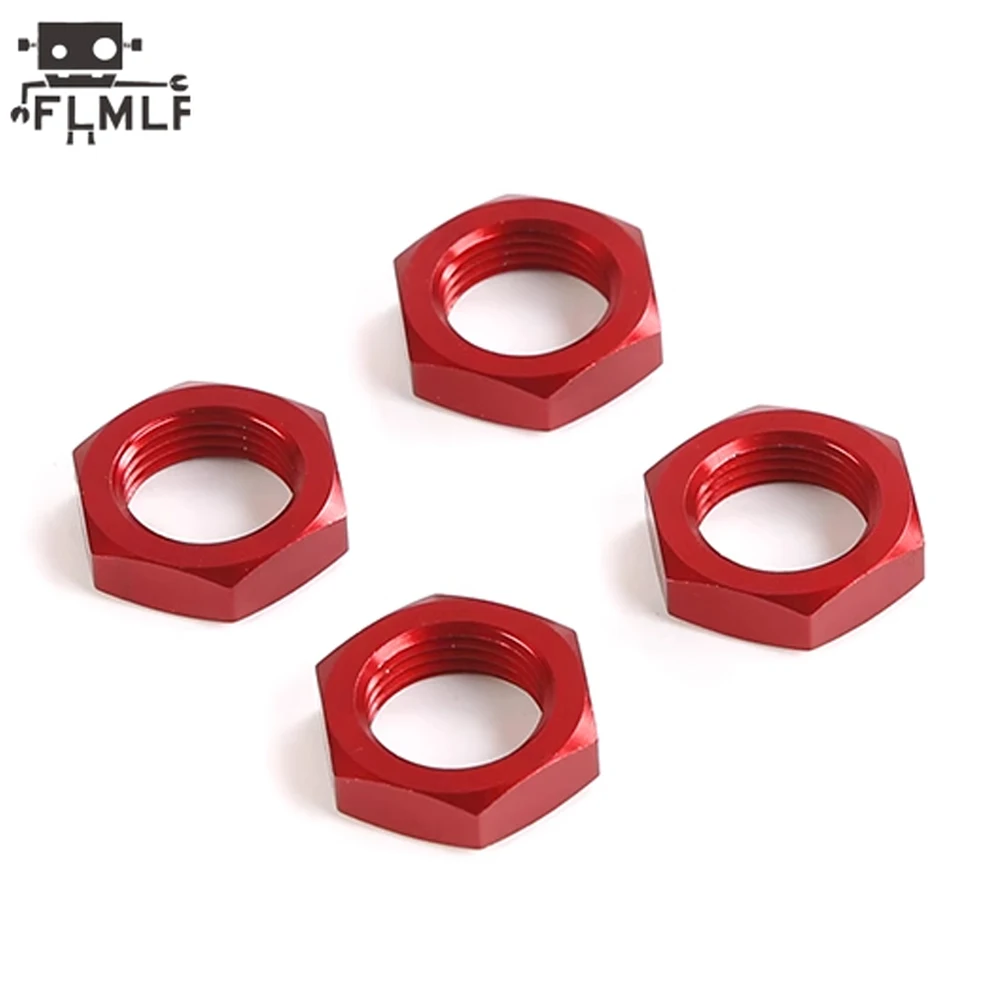 Rc Car Enhance Stability Tyre Fixing Metal Rear Front 24mm Wheel Tire Nut for 1/5 Losi 5ive-t Rofun Rovan LT King Motor X2 Parts