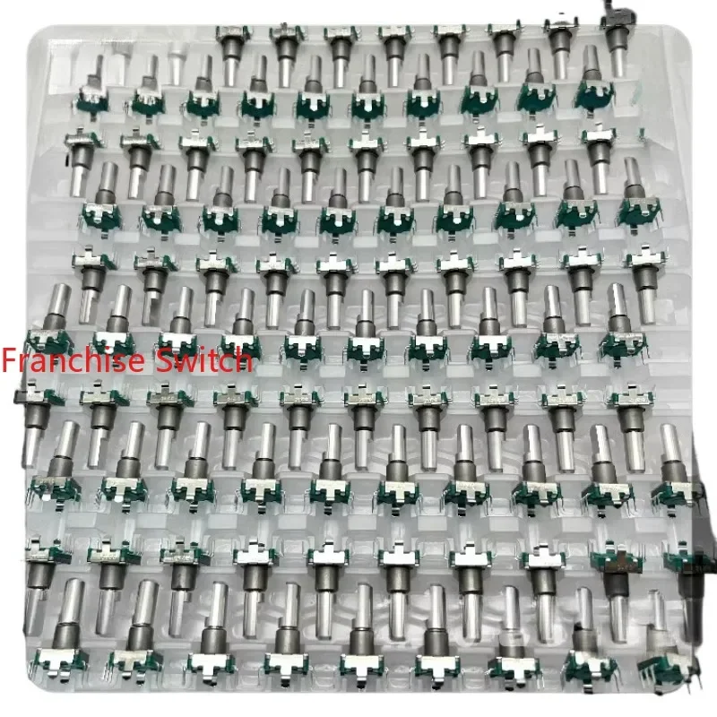 10PCS Navigation Encoder Mit Schalter EC11E09244BS 18Positionierung Nummer 9Pulse 20MM