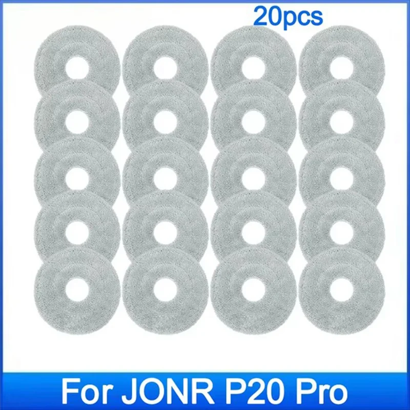 【Berserk】For JONR P20 PRO Vacuum Cleaner Spare Parts Microfiber Mop Cloth Accessories Part Replacement