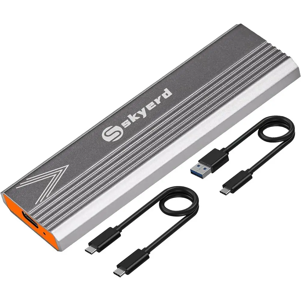 

2TB NVMe PCIe M.2 Portable SSD - USB 3.1 Gen2, Up to 1050MB/s, Compatible with Devices, Ideal for Students and Professionals, Gr