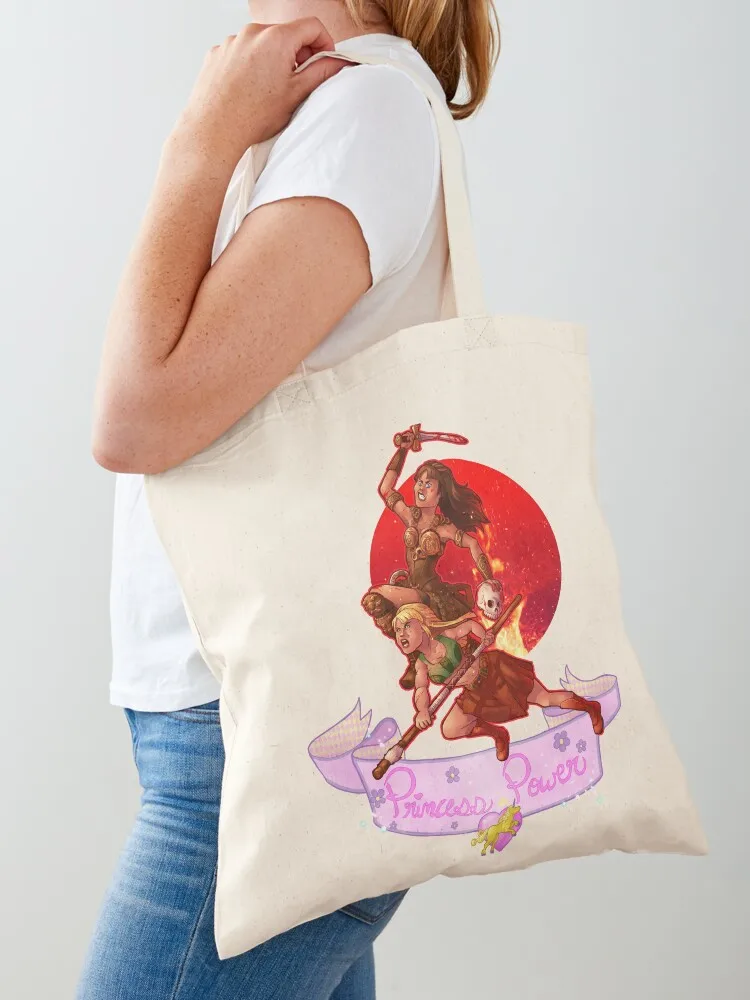 Princess Power Tote Bag shopper bags for women shopping bag logo free delivery bags