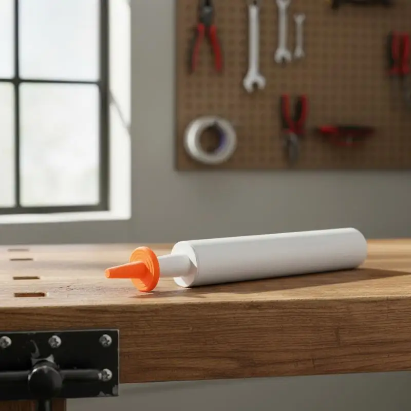 3D Printed Caulk Sealing Caps Reusable Glue Mouth Tube Cover Leakproof Design for Home Construction and DIY 3Pcs Collection