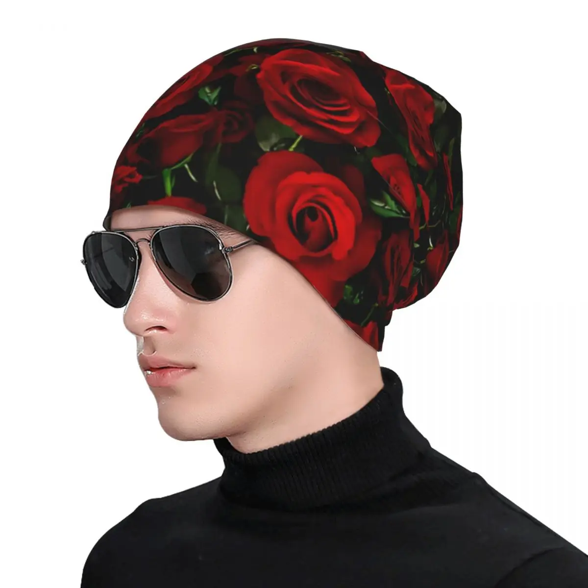 Bed Of Roses Socks Aesthetic Warm Hip-hop Street Punk Gothic Hats Streetwear image 5