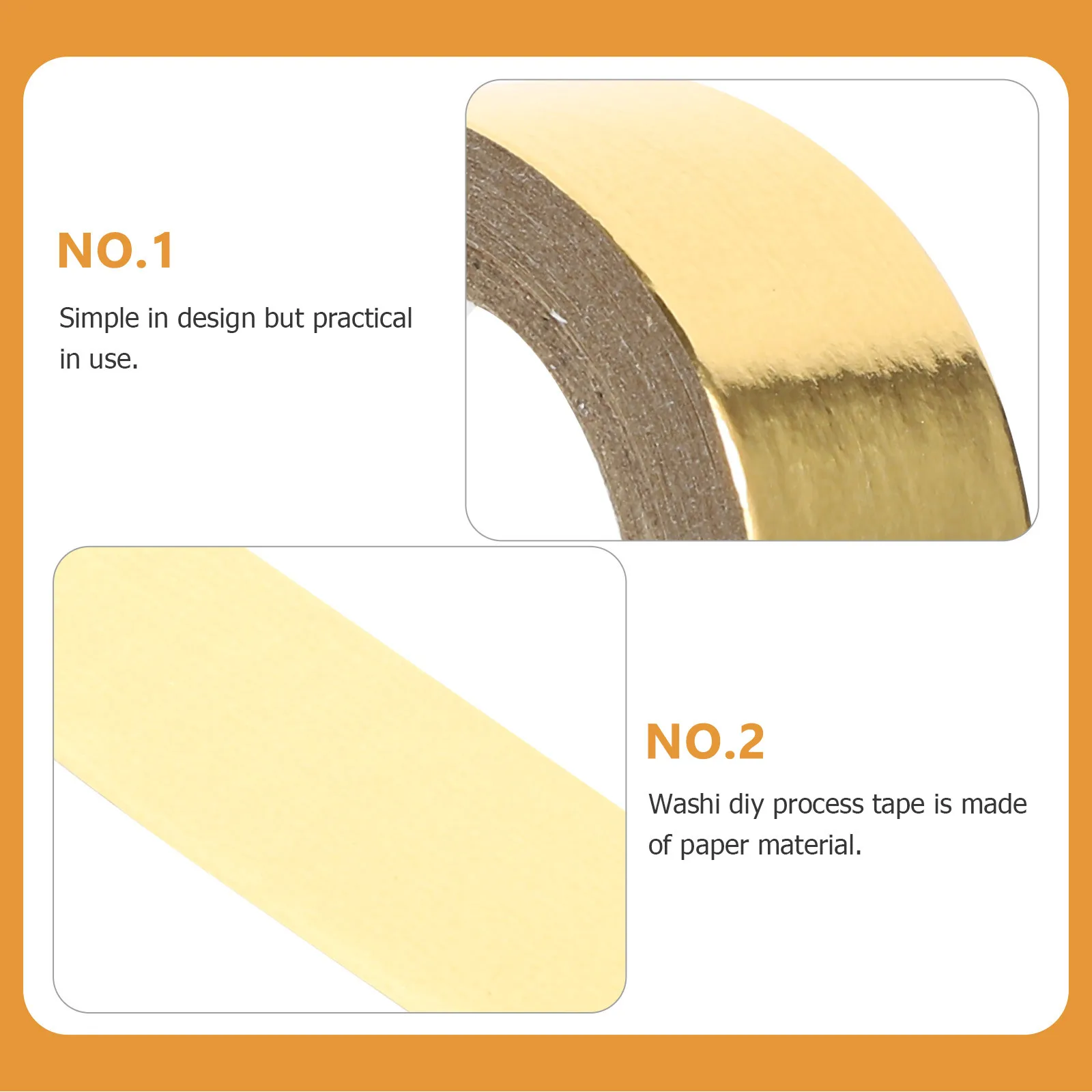 3 Rolls Aesthetic Washi Tape DIY Sticker Roll for Scrapbook Diary Planner Art and Crafts Washi Tape Sticker Roll