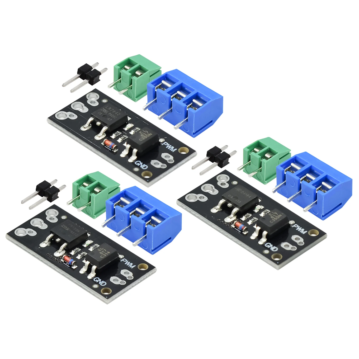 FR120N LR7843 AOD4184 D4184 Isolated MOSFET MOS Tube FET Module Replacement Relay 100V 9.4A 30V 161A 40V 50A Board Module