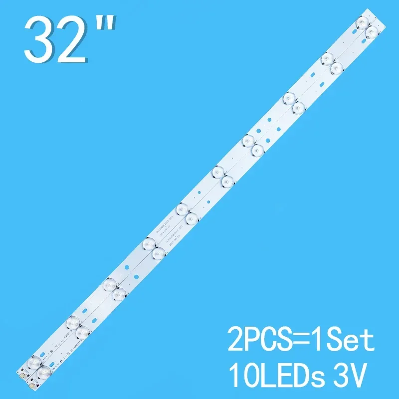 แถบไฟแบคไลท์ LED สำหรับ DLED32GK2X10 005 21003003 E469119 SLE3213M4