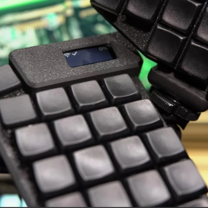CORNE Wireless Split Keyboard Customized Bluetooth Wireless Hot Swap with Screen Keyboard Gaming and Office Mechanical Keyboards