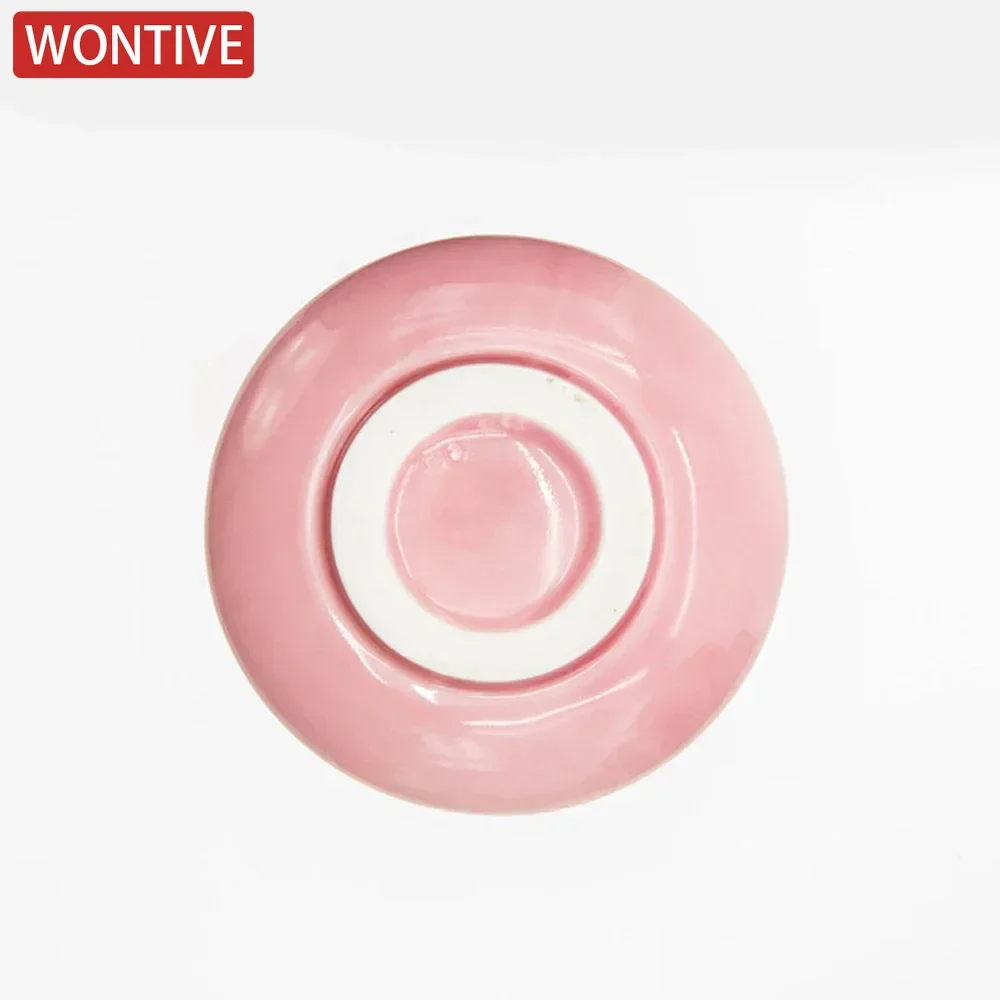 

1/3/5pcs Japanese Ceramic Glossy Pink Matcha Bowl Macha Tea Whisk Chawan Chasen Holder Scoop Sifter Cup Ceremony Gift Set