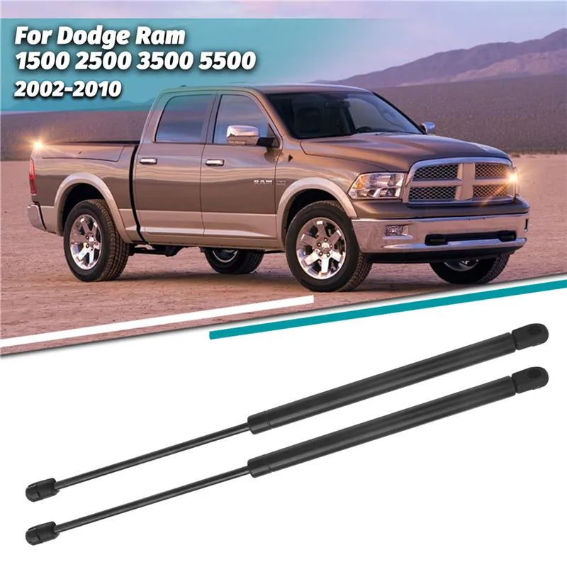 

For Dodge Ram 1500 2500 3500 5500 2002 2003 2004 2005 2006 2007 2008 2009 2010 Car Gas Shock Front Engine Hood Support Rod Lift