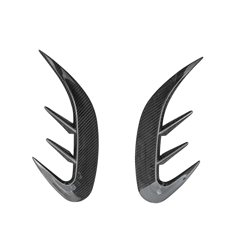 New Dry Carbon Rear Bumper Rocker Winglet Side Skirts Splitters for Mercedes Benz W118 C118 CLA45 CLA35 Auto Tuning