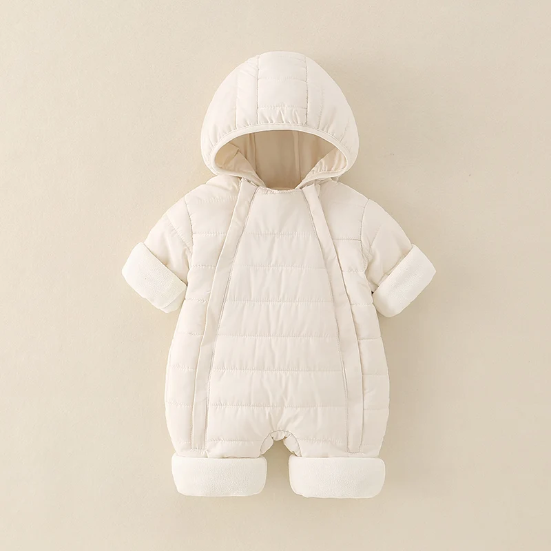 طقم ملابس أطفال رائع مع قبعة مبطنة بالقطن لمدة 00 يومًا للأطفال الأولاد والبنات ملابس شتوية كاجوال طقم ملابس طويلة...