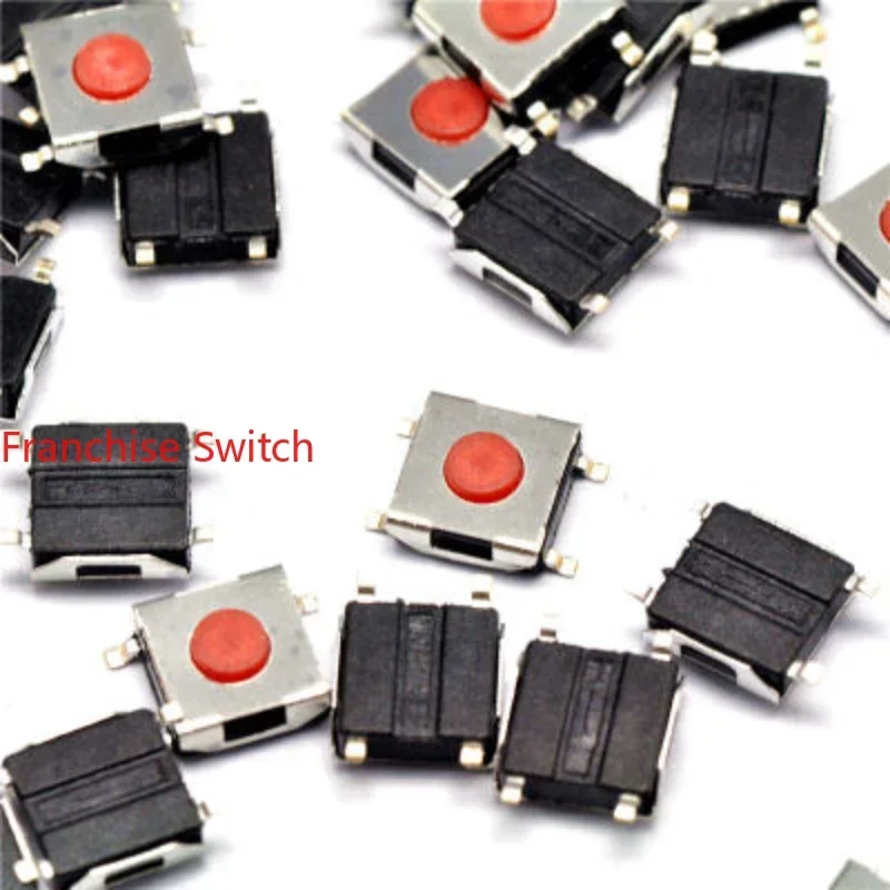 10PCS Light Touch Switch 6*6*2.5mm Patch 5-pin Micro  MP3 MP4 MP5 DVD Tablet Dedicated