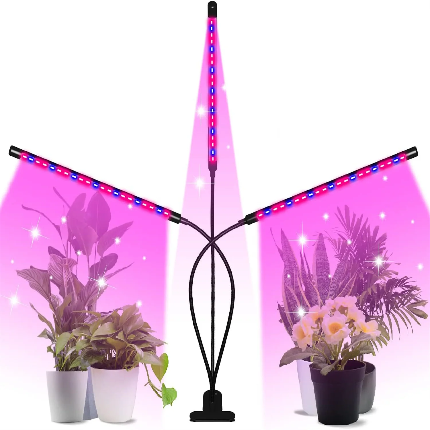 LED USB Grow Light Phytolamp For Plants With Control Full Spectrum Fitolamp Lights Home Flower Seedling Clip Phyto LampDimmable