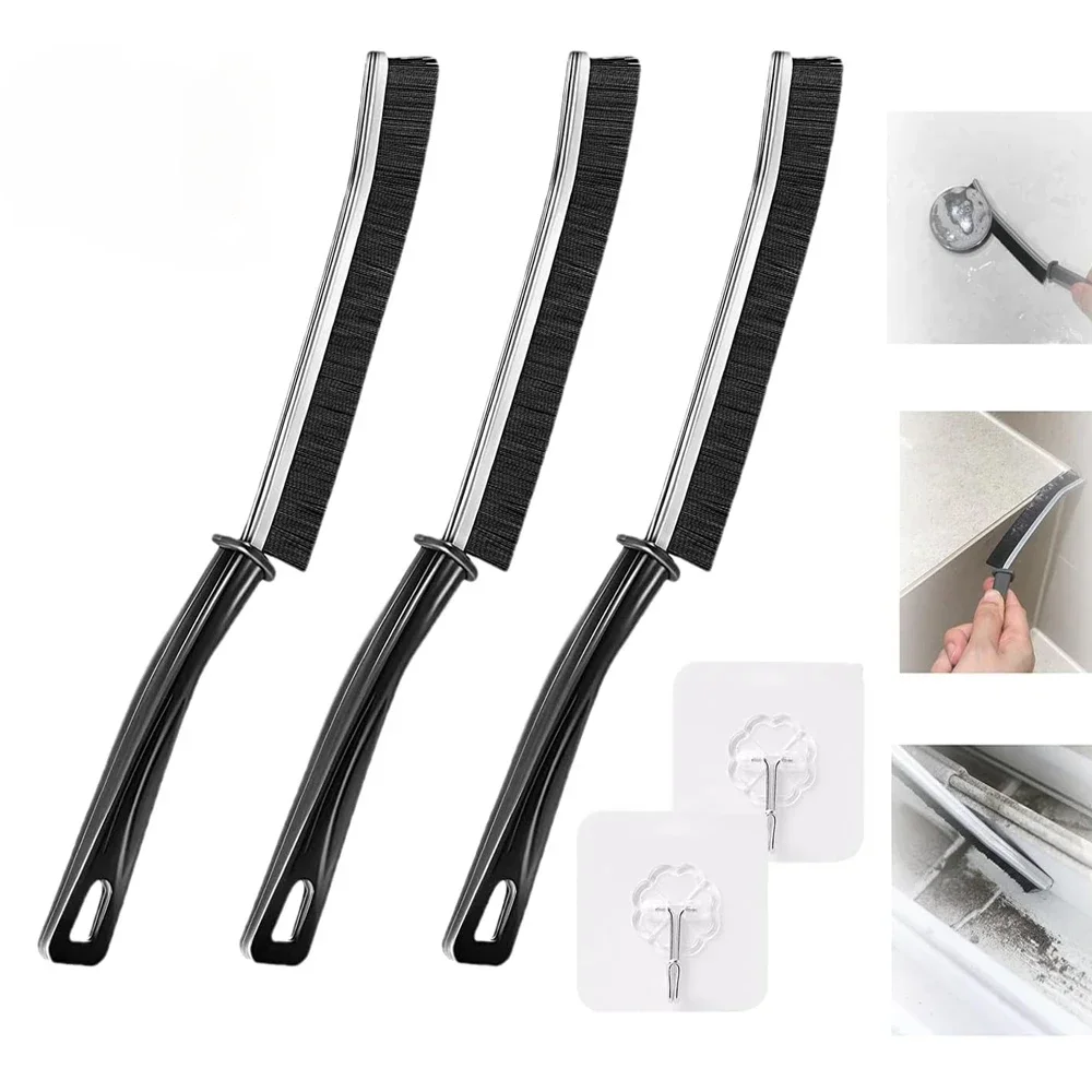 Crevice Gap Cleaning Brush Corner Groove Window Cleaning Brush Tile Grout Scrubbing Brush Toilet Kitchen Tile Dead Angle Cleaner