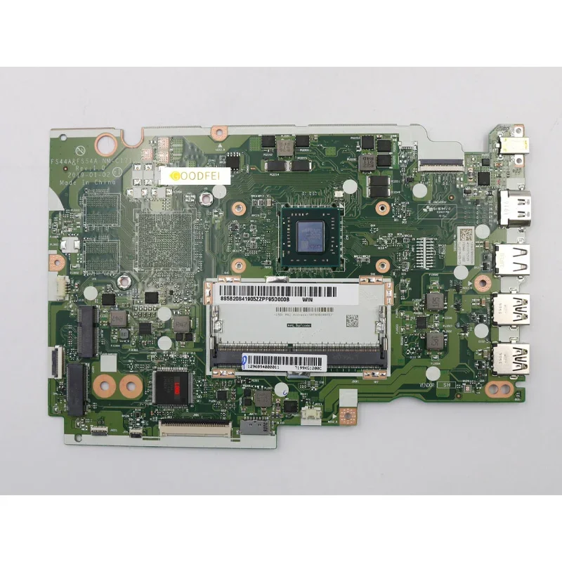 For Lenovo IdeaPad S145-15AST Laptop Motherboard NM-C171 A6-9225 UMA Notebook Mainboard 100% test OK 5B20S41905