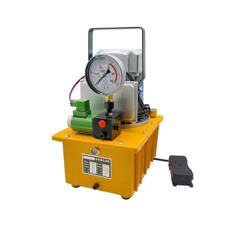 Ultra-high pressure hydraulic oil pump Foot pedal Electric hydraulic press Suitable for split tool pump