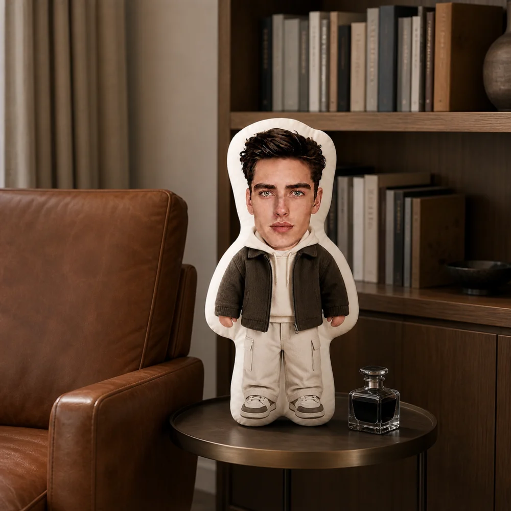 DIY personalized photo custom pillow, stylish unique-shaped pillow with double-sided high-definition printing, washable, suitable as a holiday gift, birthday gift, Valentine's Day gift, or New Year's gift for couples,