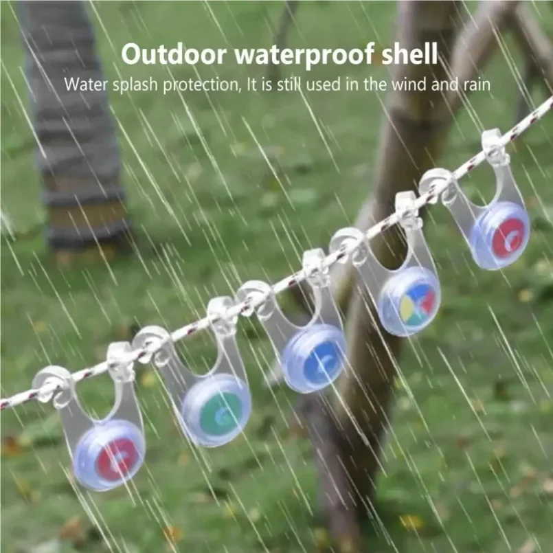 

10 Pack LED Rope Lights - for Outdoor Camping, Fishing, and Tent Decoration