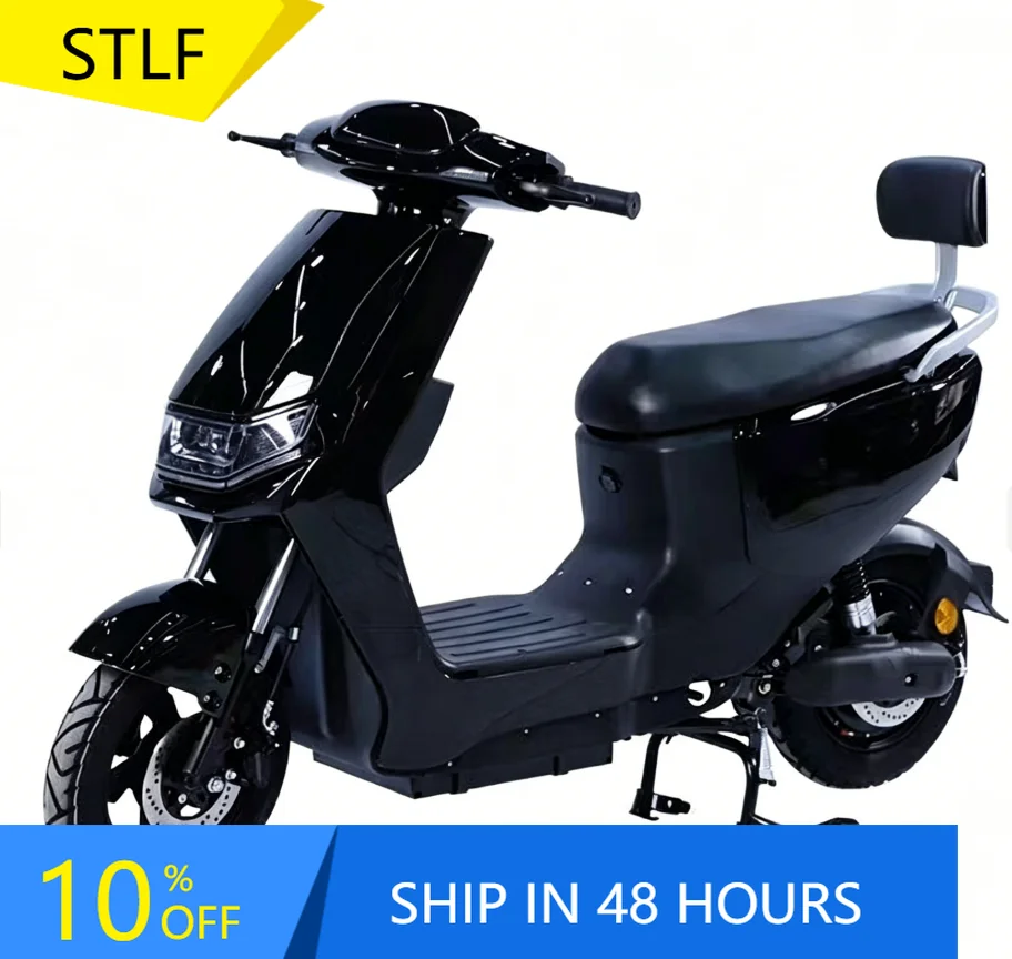 Schneller Elektroroller 45km/h mit Scheibenbremse & Rückenpolster – Top-Angebot E-Bike