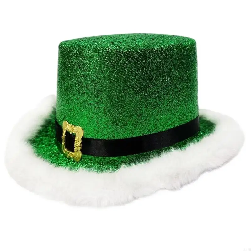 قبعات سانتا باللون الأحمر والأخضر للمهرجانات، قبعات قابلة للتعديل للعطلات قابلة للتنفس #5