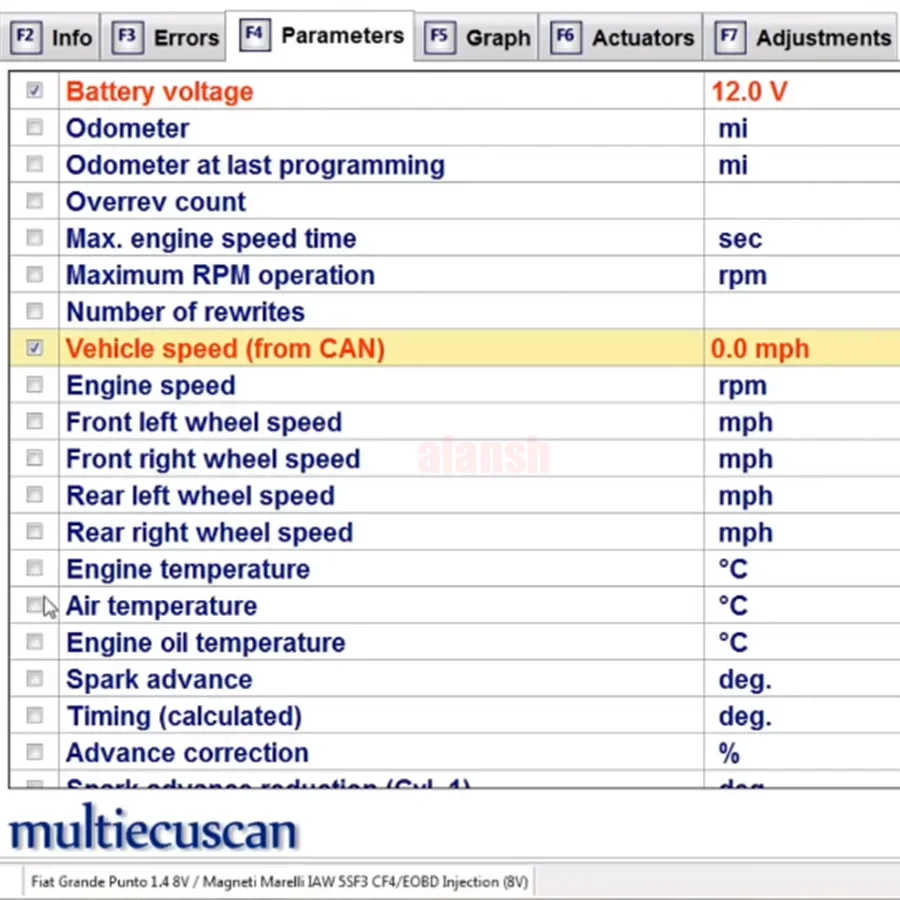 2026 for Fiat Multi Ecuscan Diagnostic V5.3 Registered Multi ECU for Alfa Romeo Can Work + Nitro
