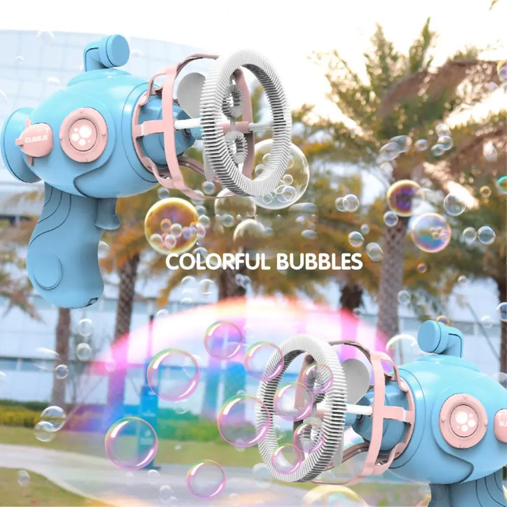 Durable Bubble Blower Trendy Bubble Maker Portable Cartoon Submarine Bubble Machine  Entertainment