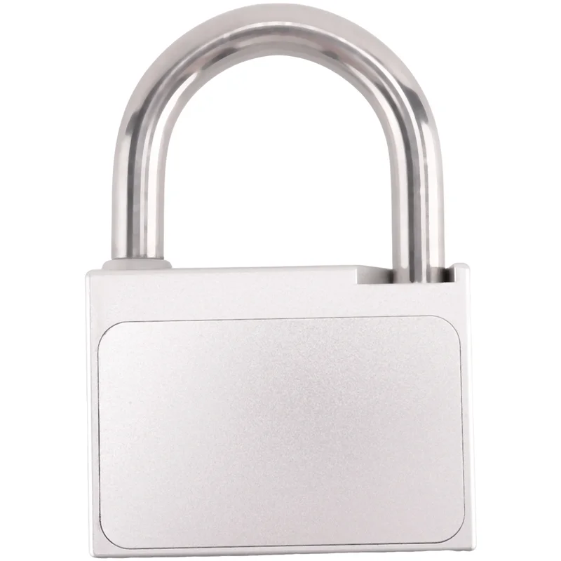 

L72A-1 PCS Smart Fingerprint Printing Padlock Bluetooth USB Rechargeable Key Unlock Anti-Theft Bag Cabinet