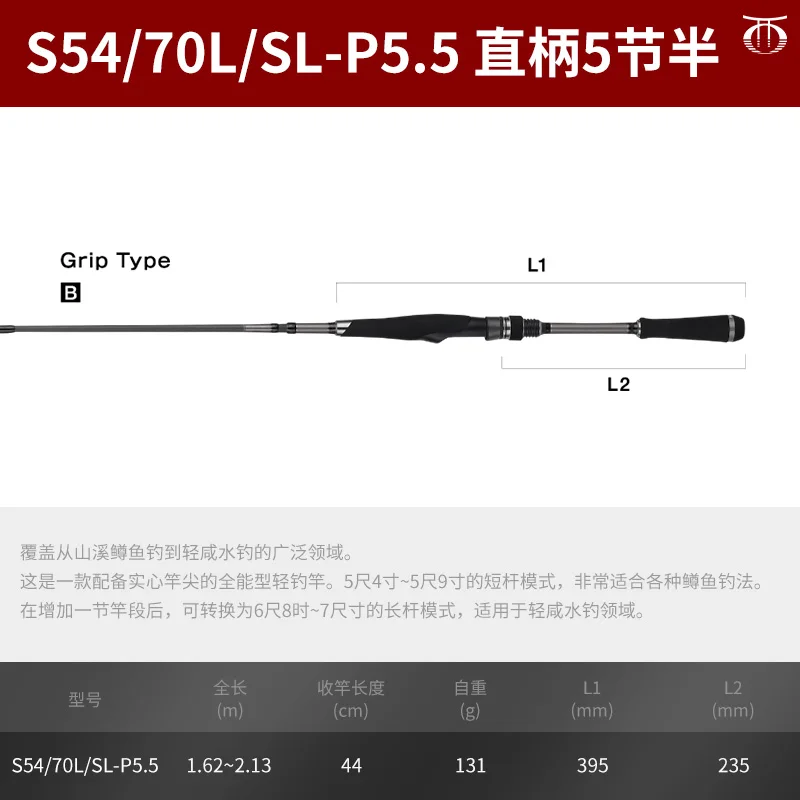 2025 New Tailwalk Outback Spinning Fishing Rod Lightweight Multi