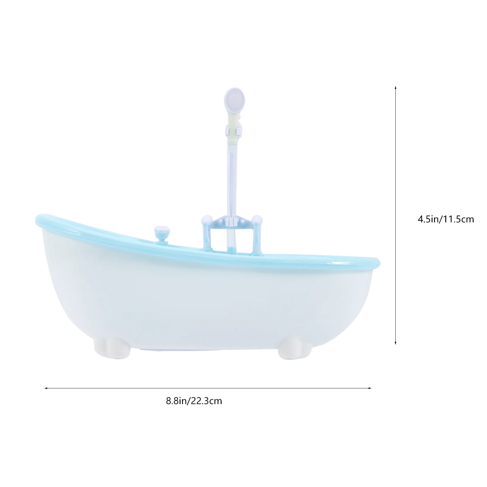 Spray Tub Toys Two The Moon Birthday Decorations Boy Miniature Bathtub Model Electric Accessory Boys