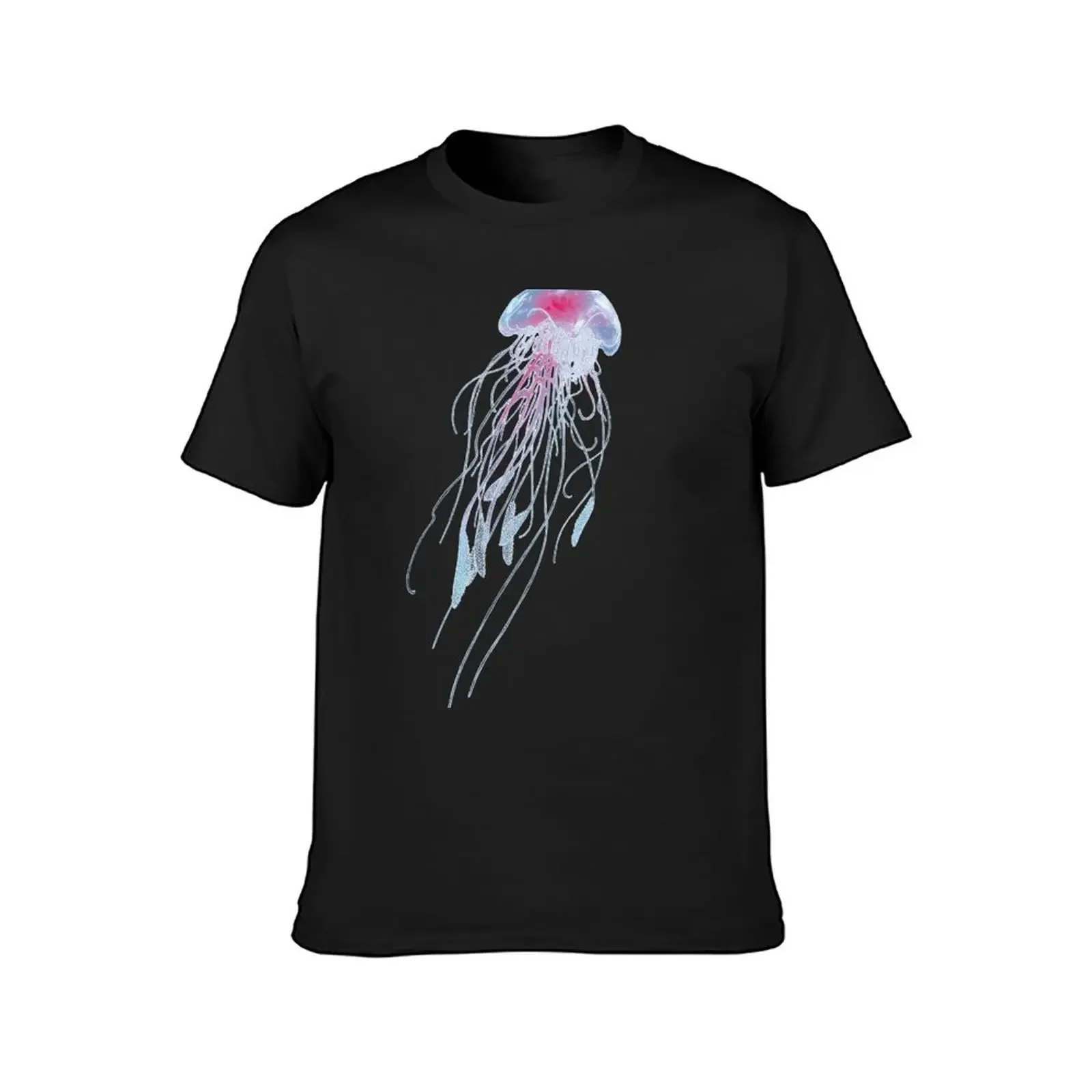 Jellyfish T-Shirt anime figures aesthetic clothes tops hippie clothes mens funny t shirts