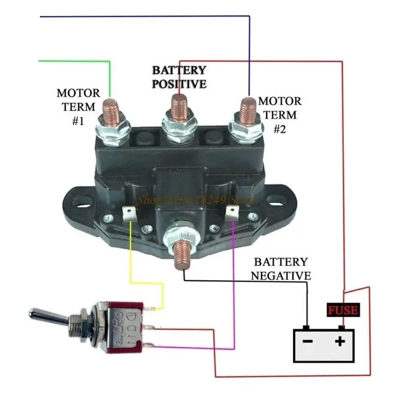 N5KD Reversing Solenoid Relays Switch 2141211A51 Must Have Auto Part for Engineers & Technicians Ensure Proper Functioning
