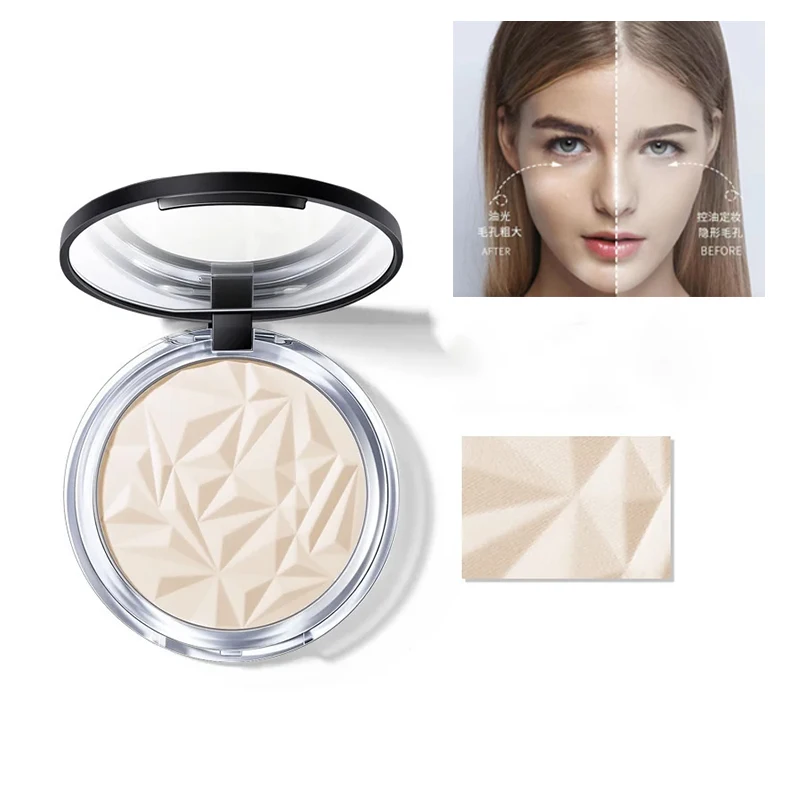 MENOW Matte Powder Natural Concealer Long Term Oil Control Waterproof Whitening Skin Brightening Setting Powder Cosmetics