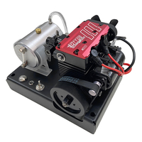 TOYAN FS L200AC Four-stroke Air-cooled Engine DIY Nitro Inline Twin-cylinder Engine Model Kit Toy