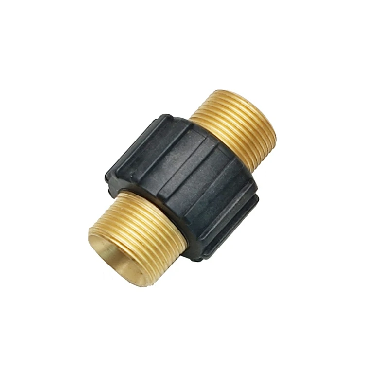 

High Pressure Quick-Fitting For Karcher HD HDS Series Connecting And Extending HD Hoses.Connection 2 Times M22X1.5 Durable