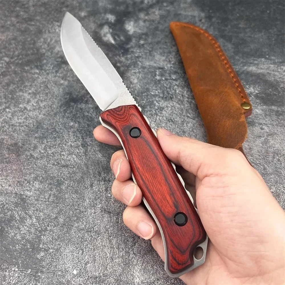 

Скрытый Canyon Hunter BM 15002, тактический нож с фиксированным лезвием, прямой край, боевой инструмент для выживания на открытом воздухе, специализированные инструменты EDC