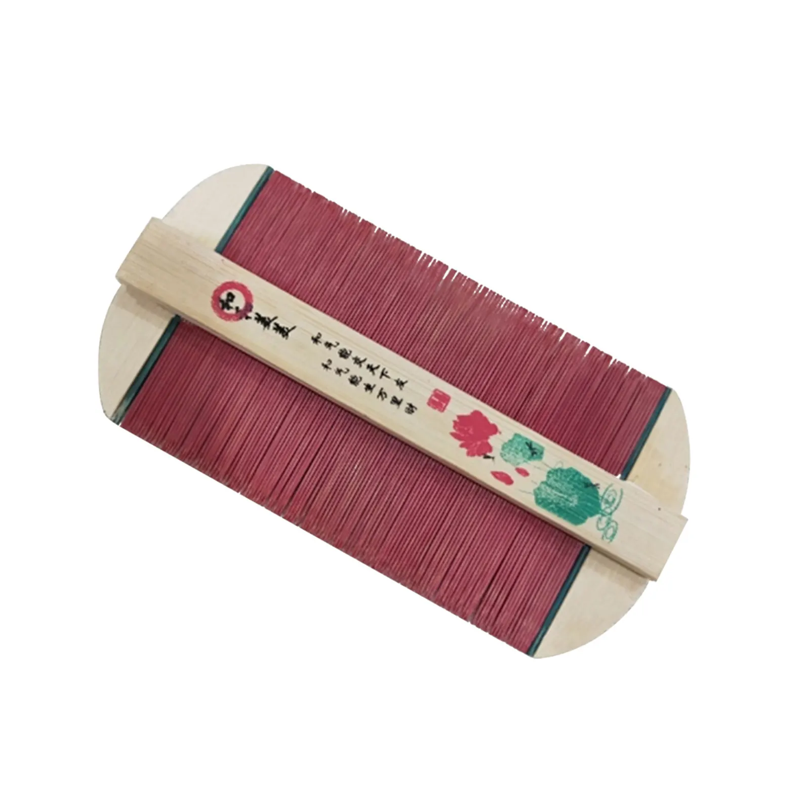 

Double- Wood Hair -Friendly Durable Smooth Surface Retro Design Travel Outdoor Gift For Family Friends Bamboo