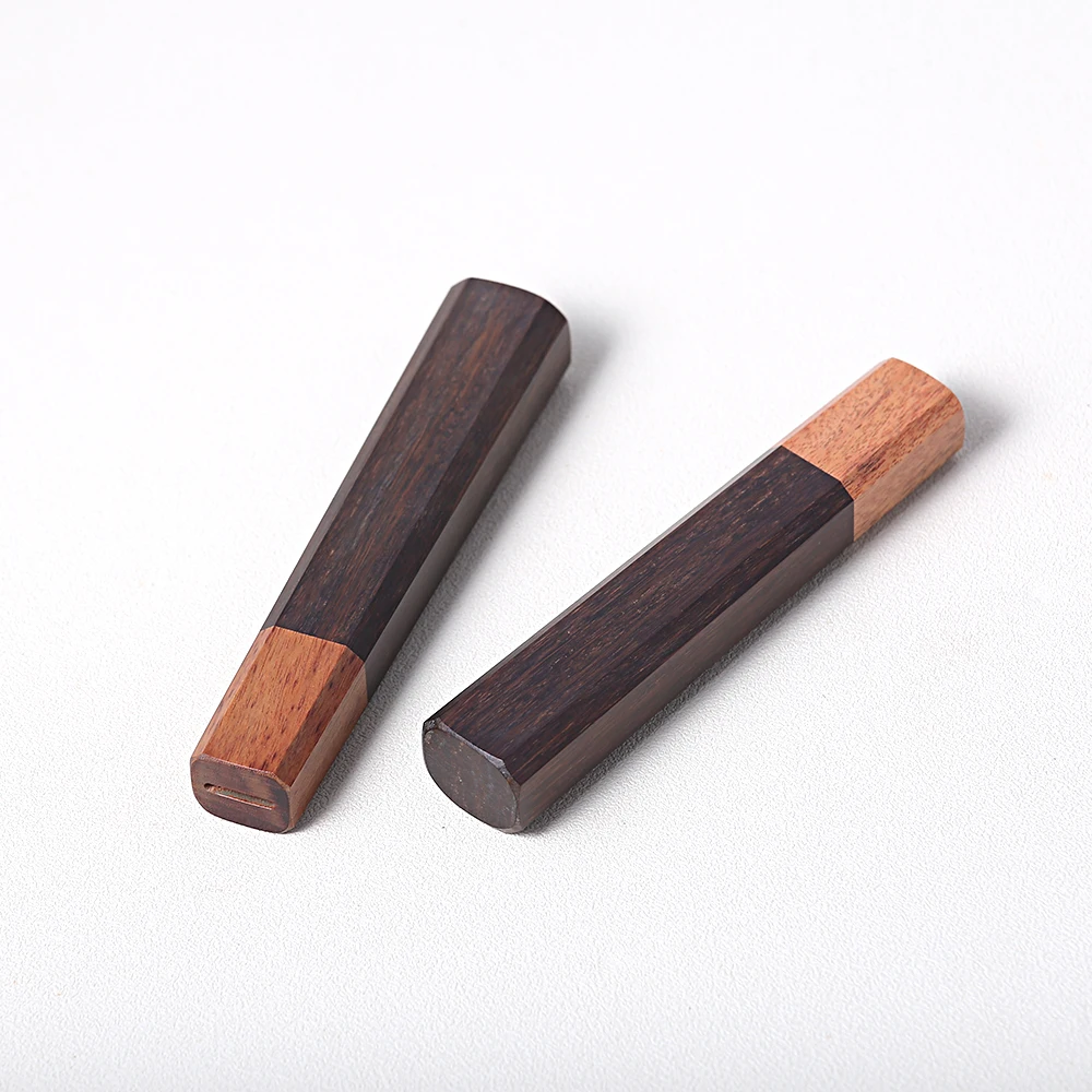 Japanese Style Knife Handle DIY Kitchen Chef Knife ECO Friendly Natural Wooden Knife Making Details Accessories Octagonal Handle image 6