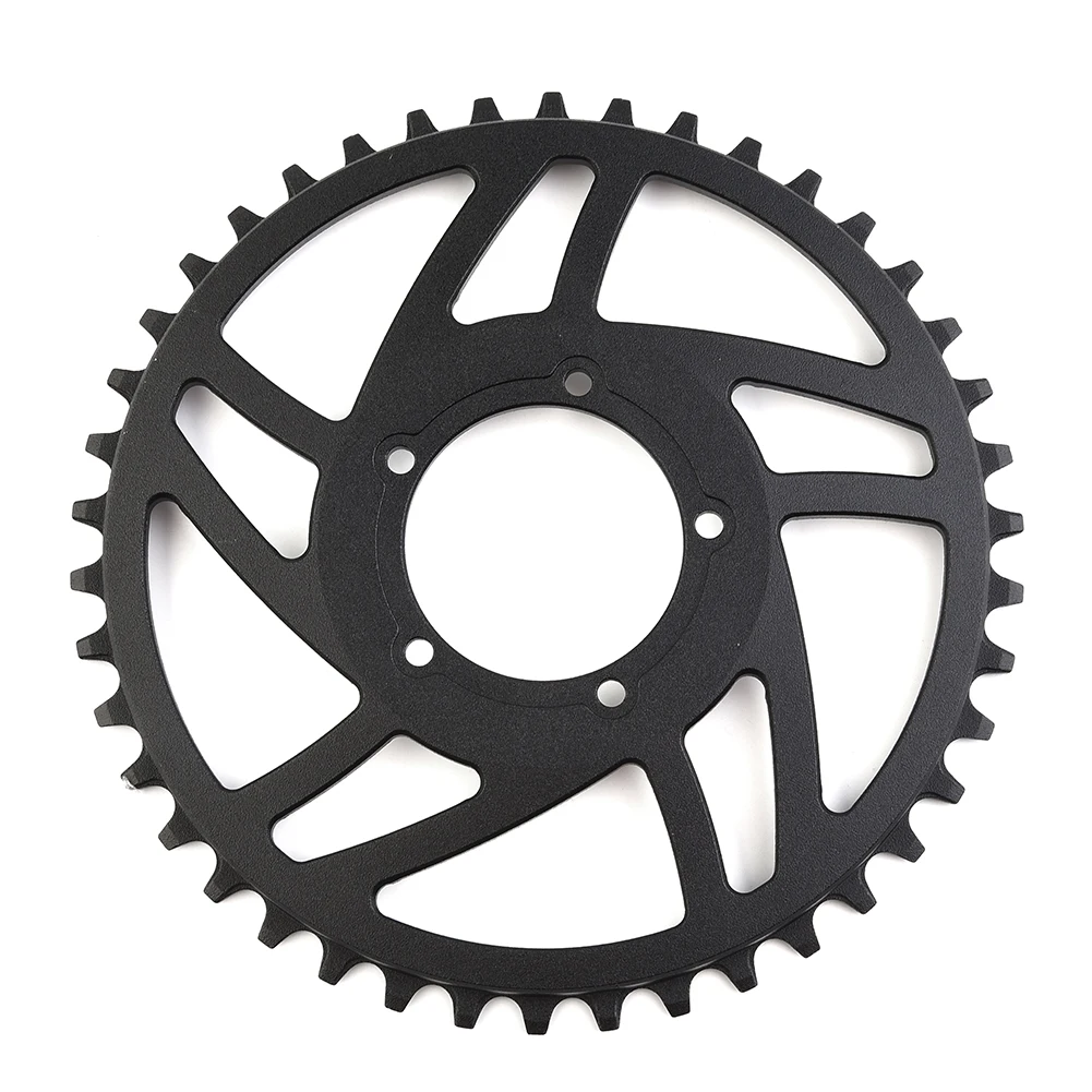 FOR -BAFANG BBS01 BBS02 Crankset ChainRing Speed 6-7-8-9 42T Black Correction 175*175*14mm 42 Teeth Accessories