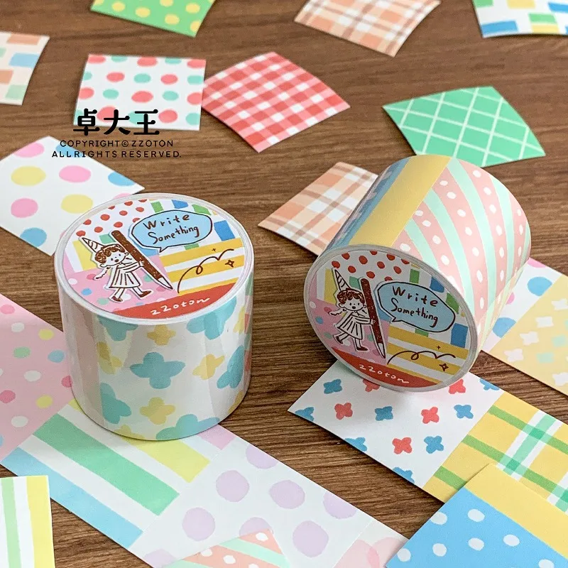 Write Something Die Cut Writting Paper Background Tapes Craft Supplies DIY Scrapbooking Card Making Decorative Plan Sticker