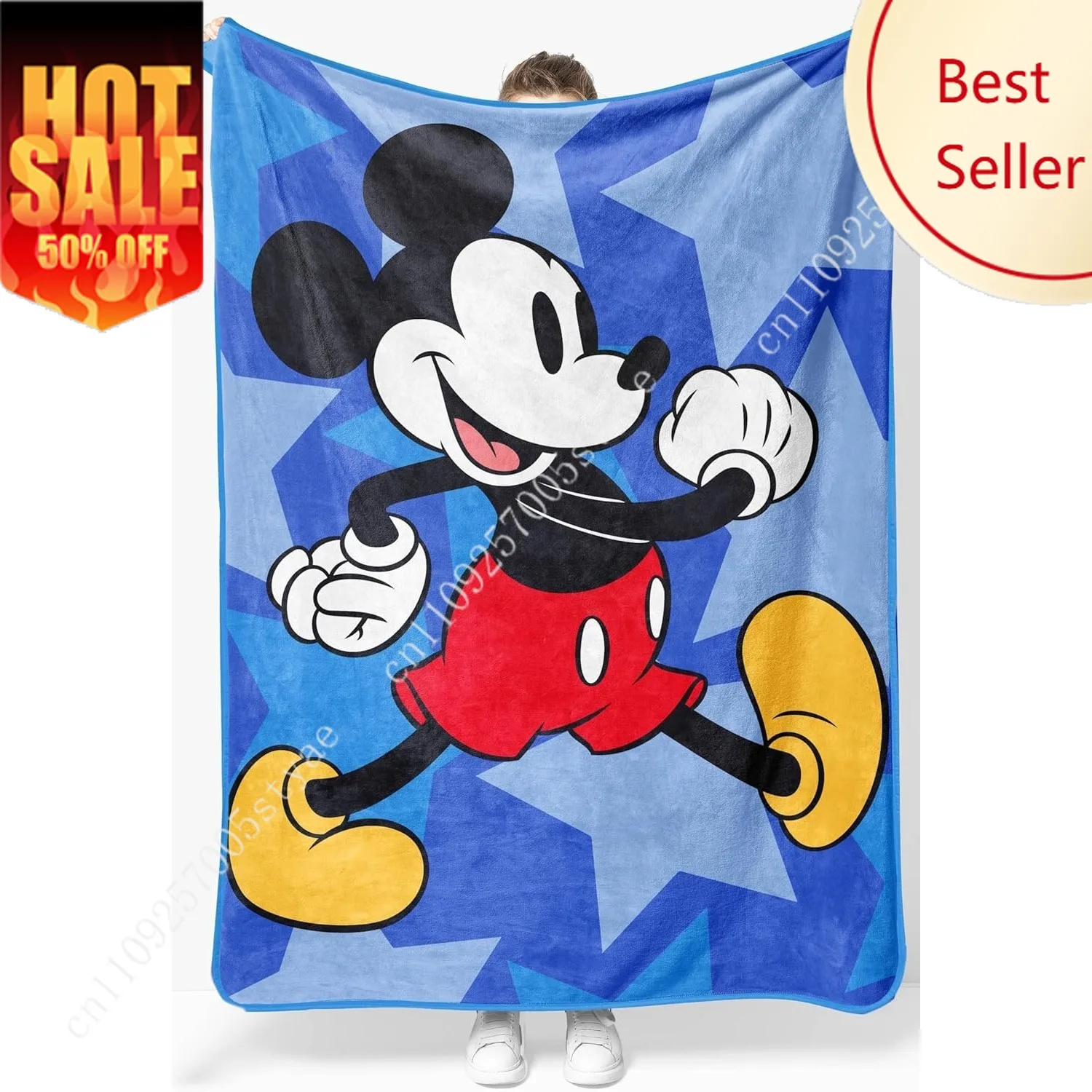 

Jay Franco Plush Throw Blanket Soft & Cozy Fleece Throw for Bedroom & Couch Décor, Official Licensed Product