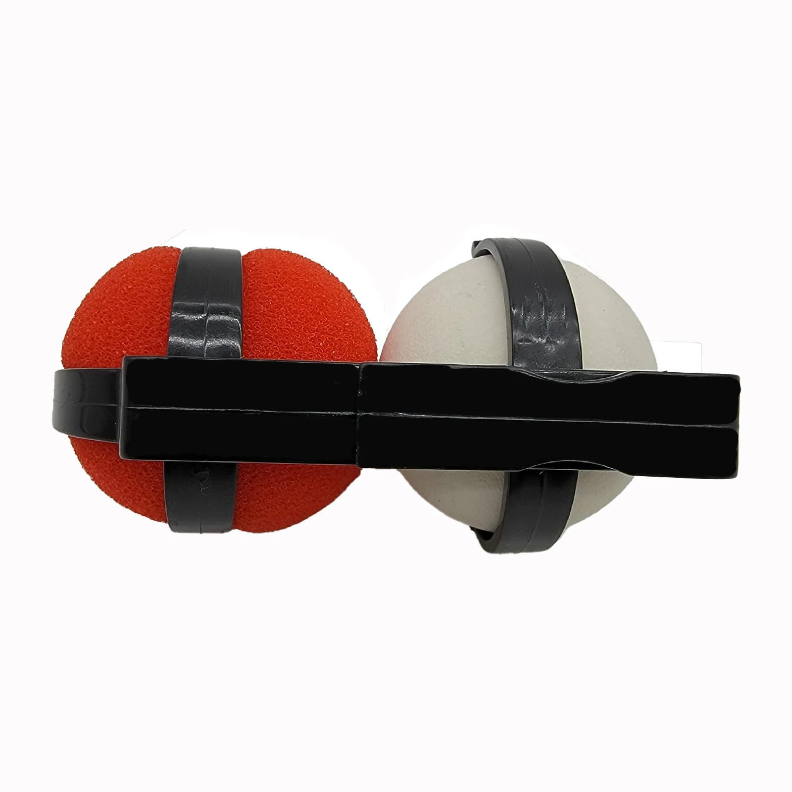 Soporte de bola profesional, 2 capacidades de bola que desaparecen/productos, truco de primer plano, accesorios de ilusión de pañuelo de seda mágica para escenario